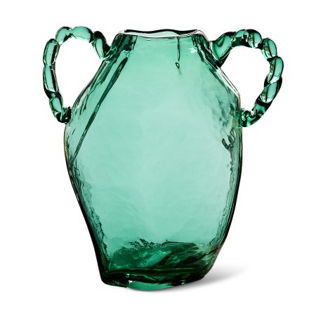 Loja online 114 Vaso Gemstone Amfora da HKLIVING em vidro transparente