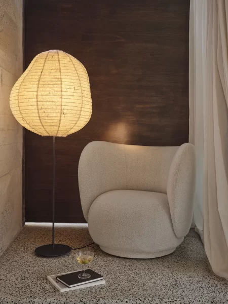 Loja online 16 Candeeiro Ferm Living Kurbis com base preta