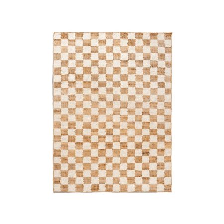 Loja online 21 Tapete Check Wool Jute Ferm Living em lã e juta